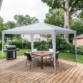 10x10 ft Party Gazebo Canopy Tent - Blue or White