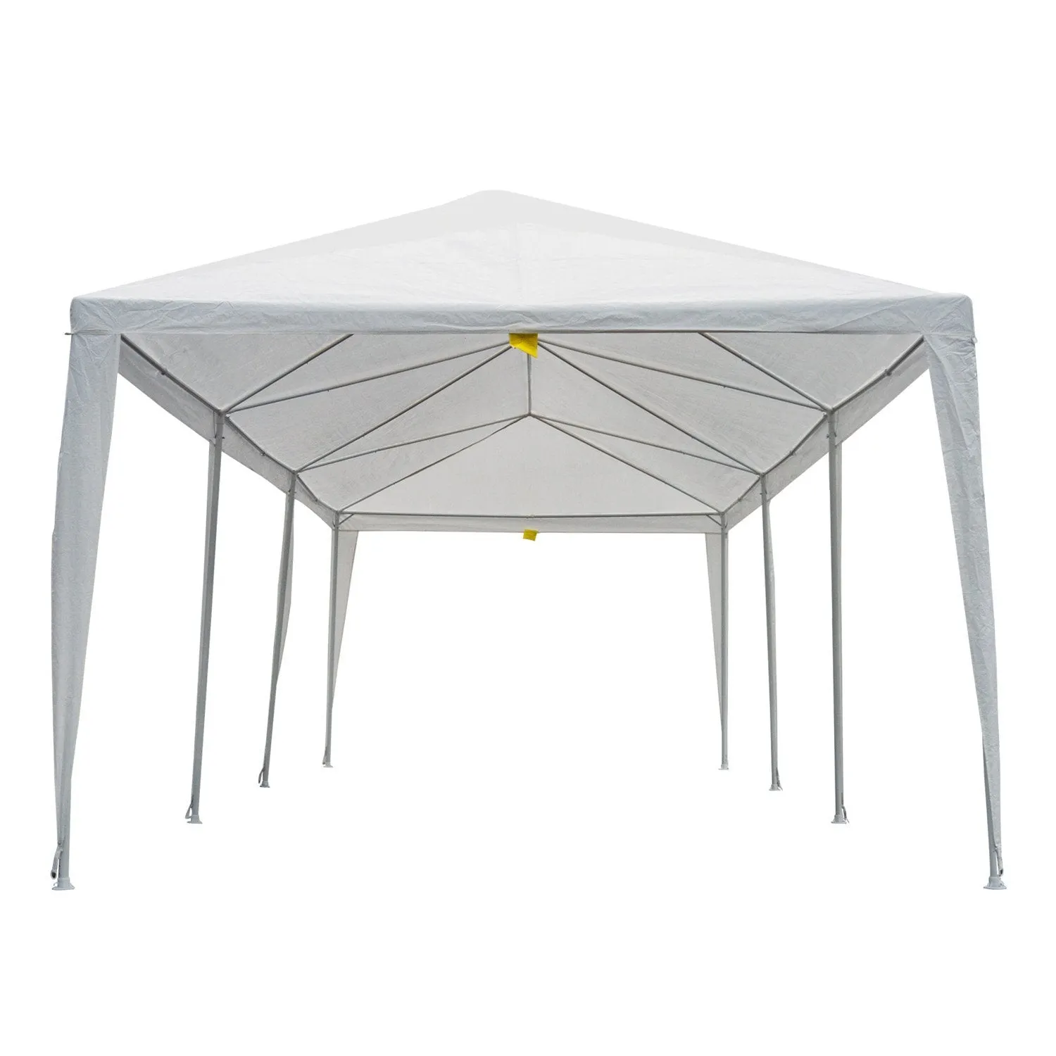 10x30 ft Party Tent Gazebo Canopy with 5 Removable Walls - White