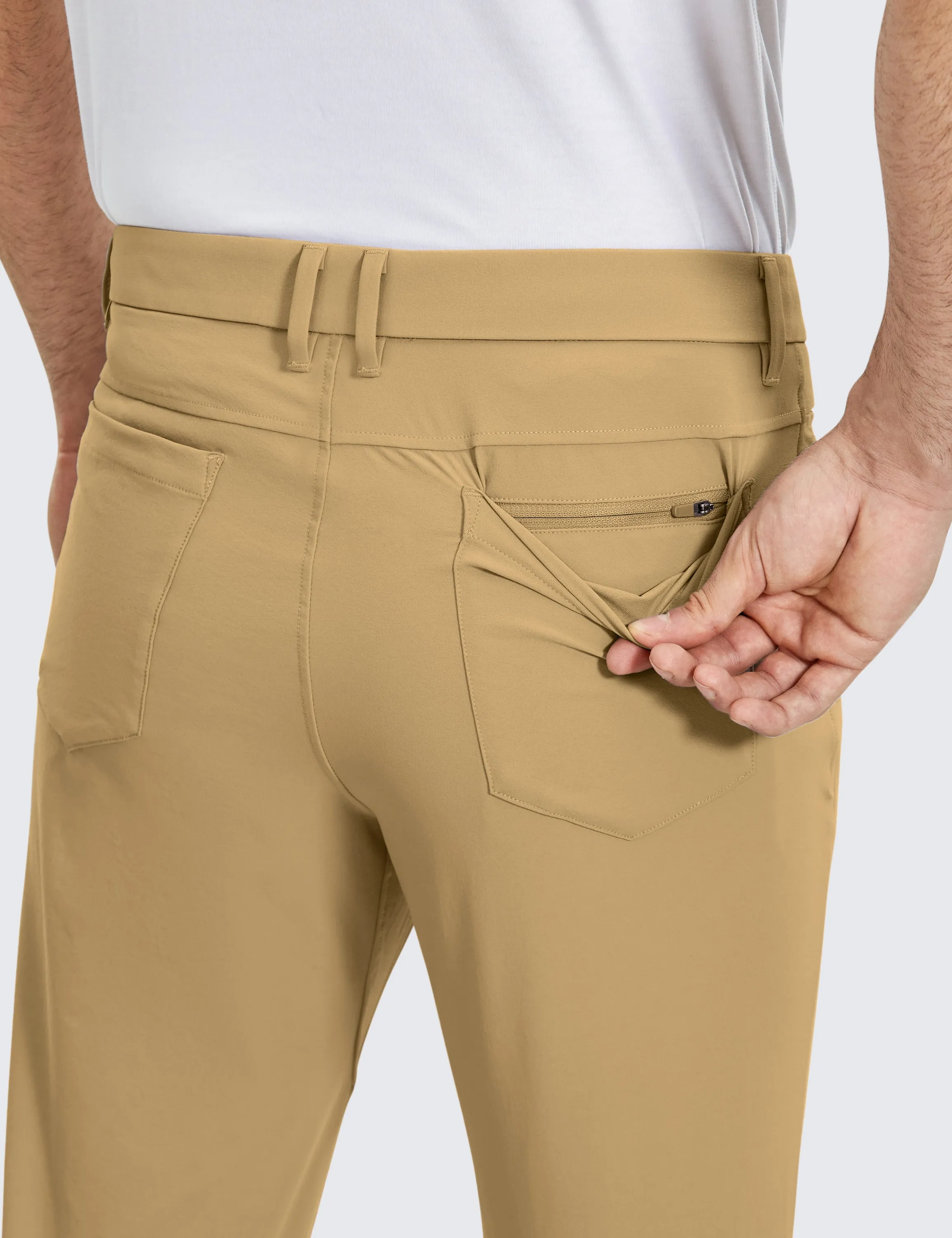 All-day Comfy Slim-Fit Golf Pants 30'' - 5-pockets