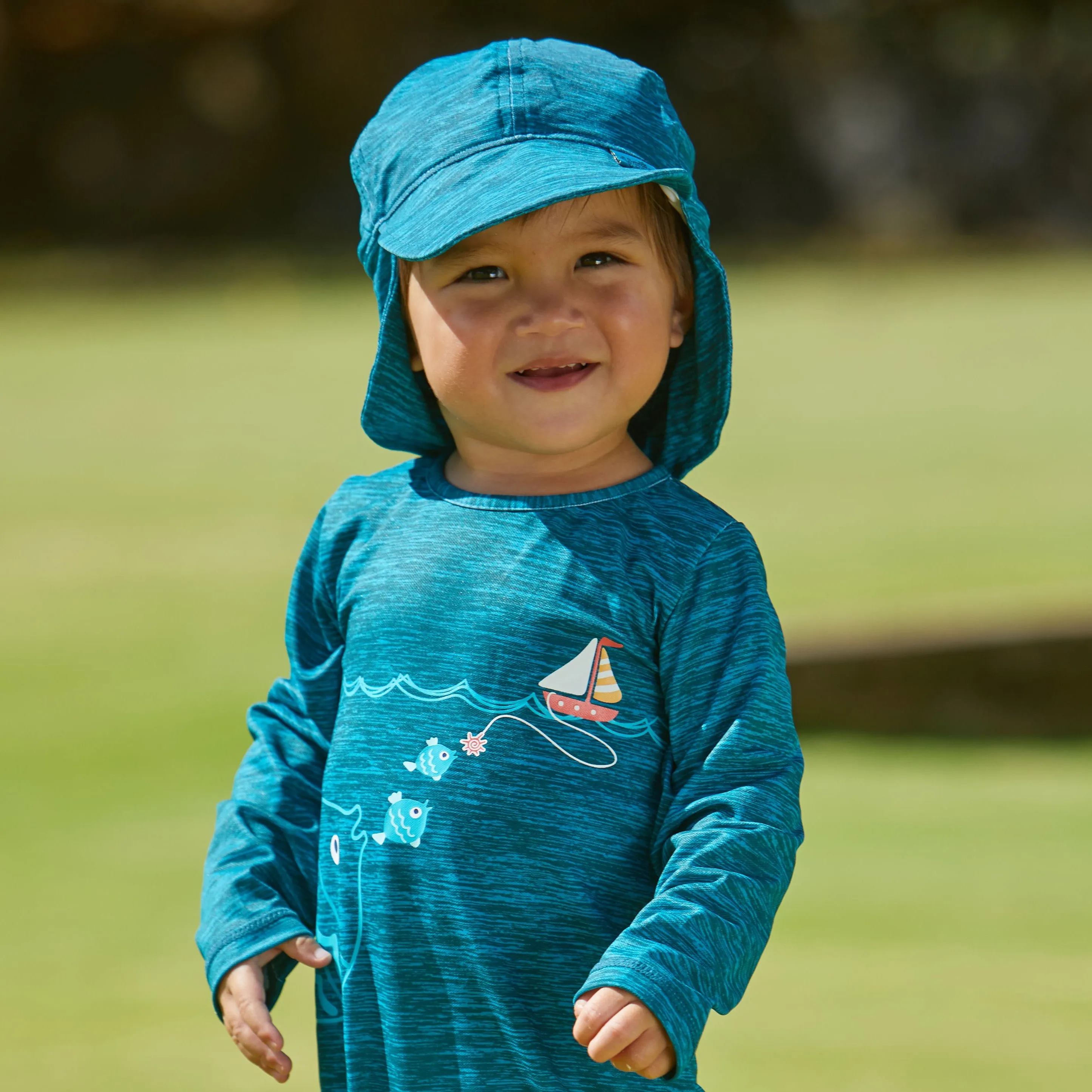 Baby Boy's Swim Flap Hat