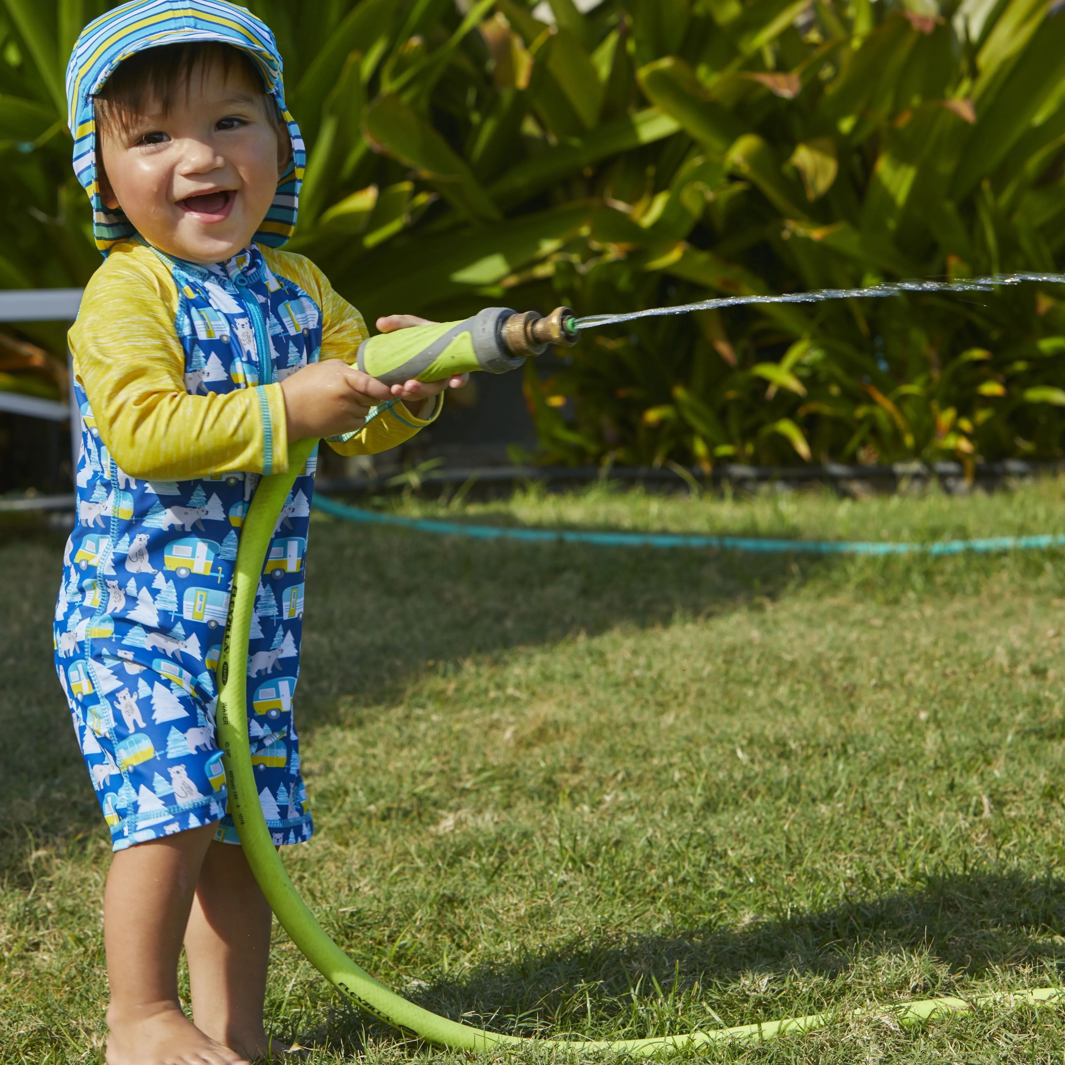 Baby Boy's Swim Flap Hat