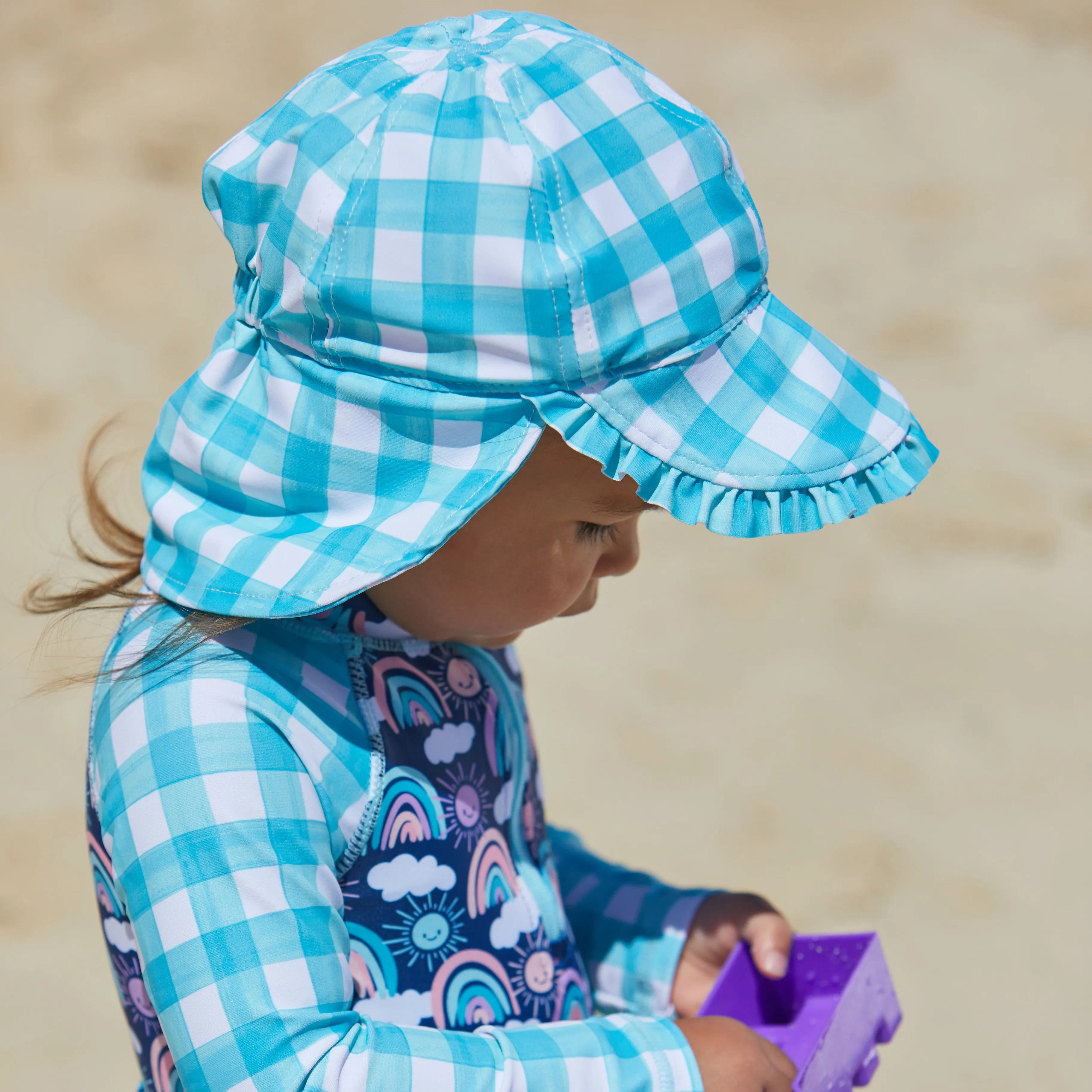 Baby Girl's Swim Flap Hat | FINAL SALE