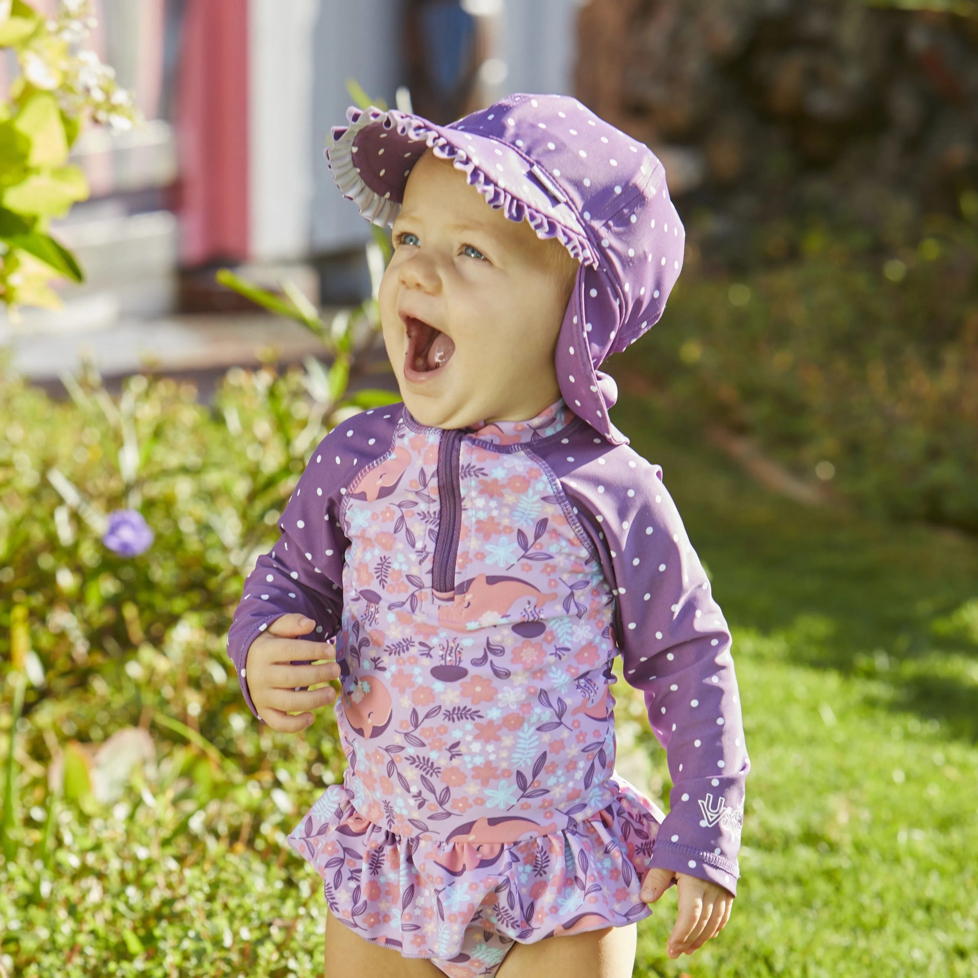 Baby Girl's Swim Flap Hat