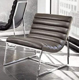 Bardo Accent Chair in Grey