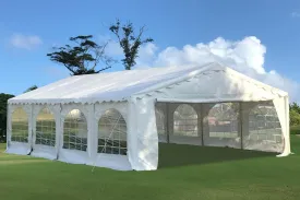 Budget PVC Party Tent 26'x20' - White