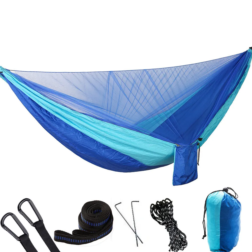 Camping Hammock Double & Single Portable Hammocks Camping Accessories for Outdoor, Indoor, Backpacking