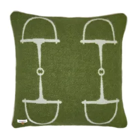 CLASSIC BIT CUSHION NZ WOOL MOSS