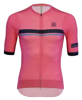 Classic Cycling Women's Pista Jersey - Pink