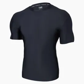 Classic UPF50  Short Sleeve Black Rash Guard