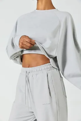 CloudFleece™ Cropped Crew Pullover