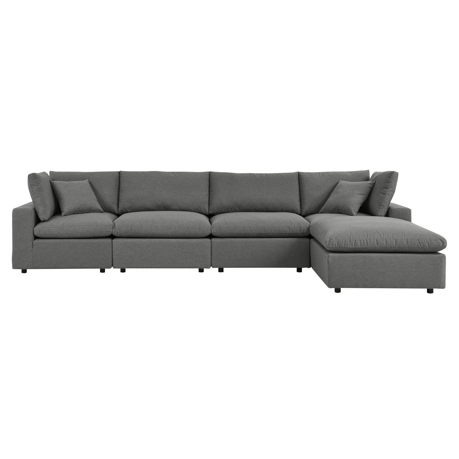 Commix 5-Piece Outdoor Patio Sectional Sofa by Modway