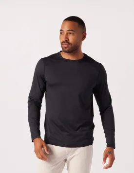 Dash Crew Neck: Black Marble