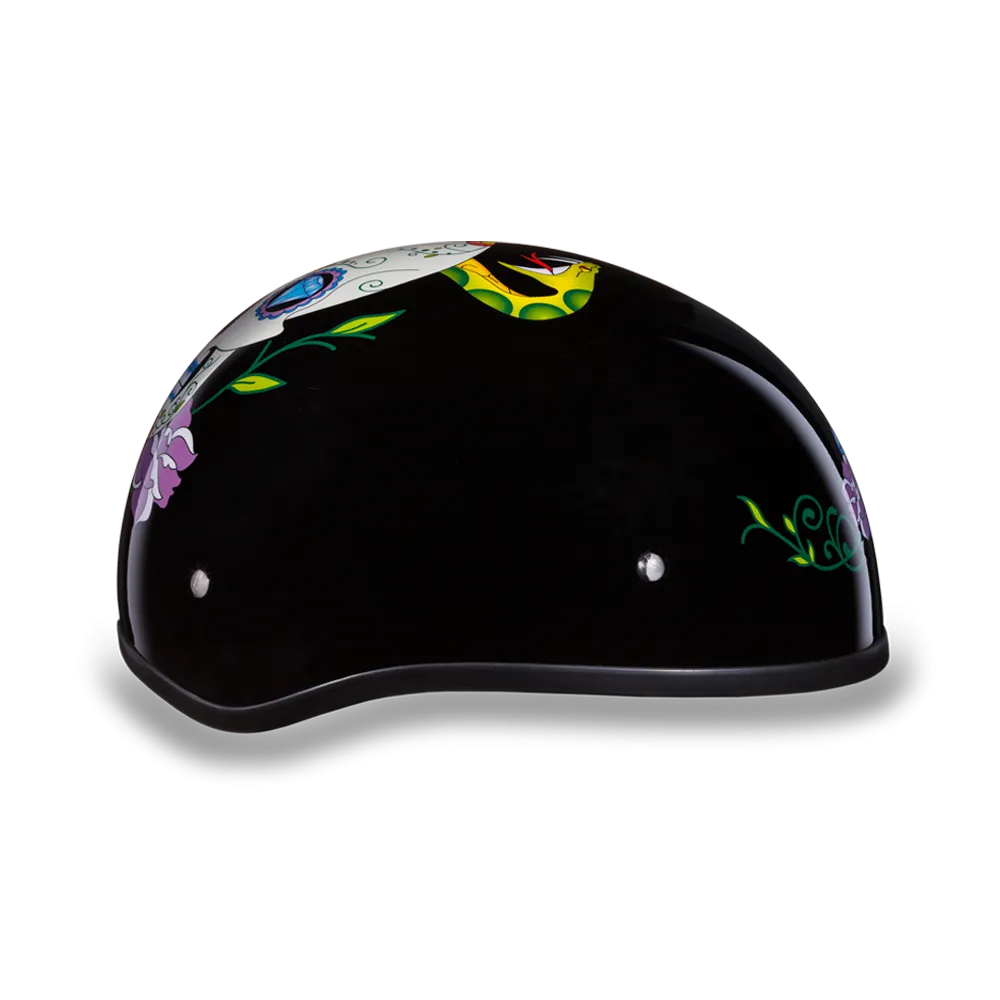 Daytona 1/2 Shell Hemlet - Diamond Skull