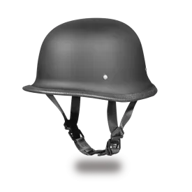 Daytona DOT German Helmet - Dull Black