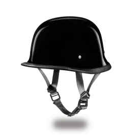 Daytona DOT German Helmet - Hi-Gloss Black