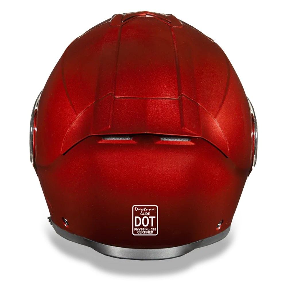 Daytona DOT Modular with Inner Shield - Black Cherry Metallic