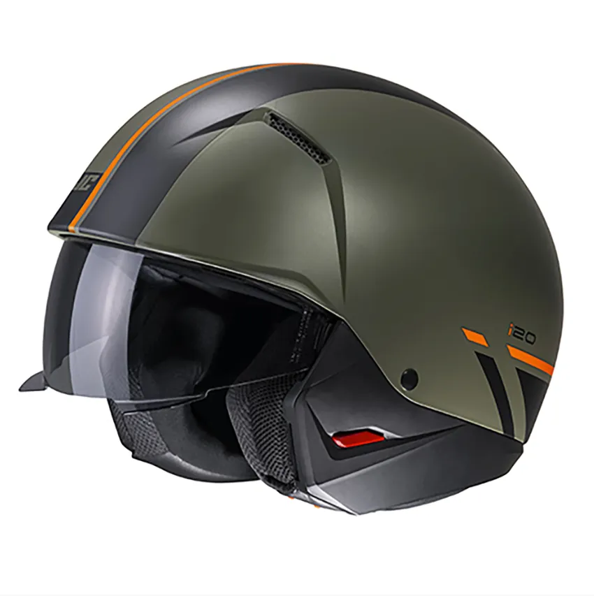 HJC I20 Batol MC3HSF Grey Yellow Full / Open Face Helmet