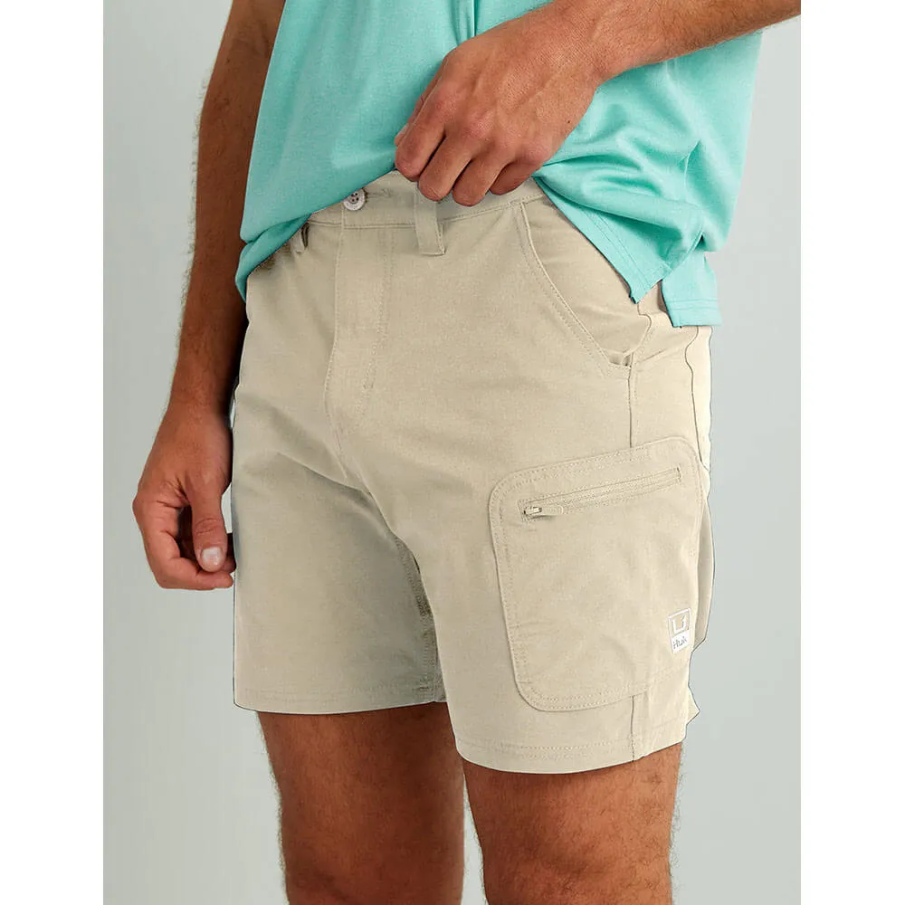 Huk NXTLVL 7-Inch Shorts - Khaki