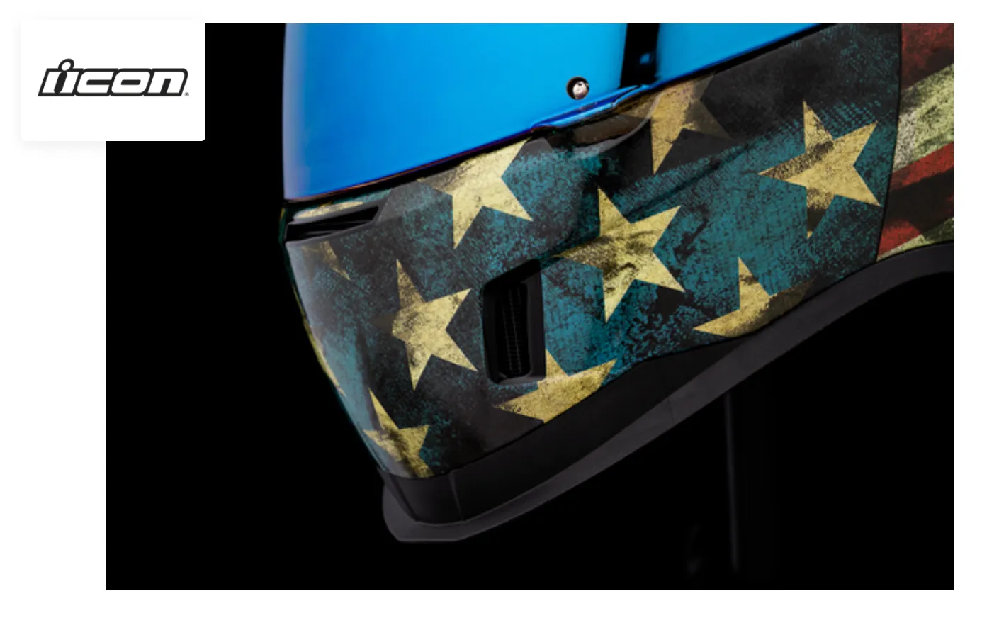 Icon Airform Old Glory MIPS Full Face Motorcycle Helmet