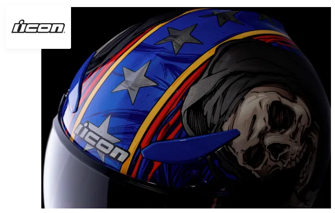 Icon Domain Revere Full Face Motorcycle Helmet