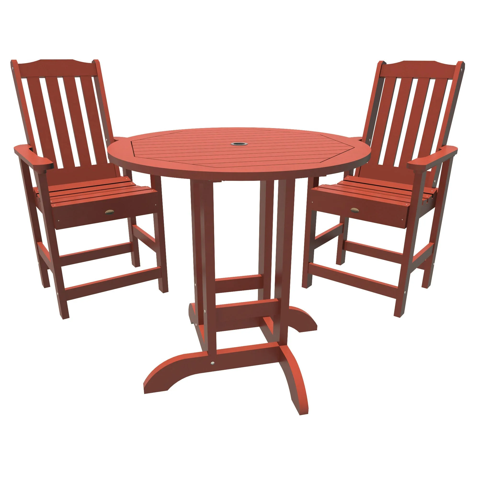 Lehigh 3pc 36in Round Dining Set - Counter Height