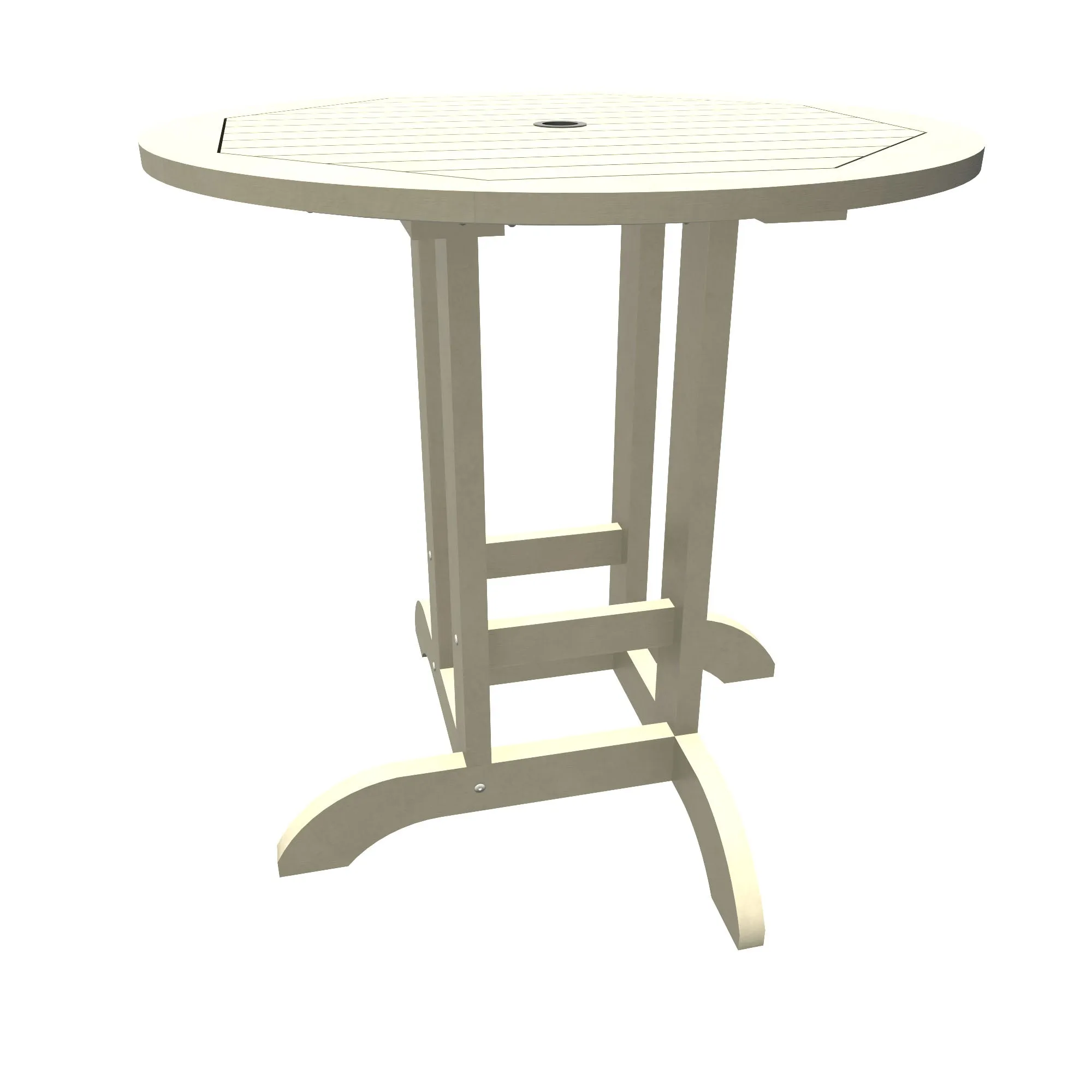 Lehigh 3pc 36in Round Dining Set - Counter Height