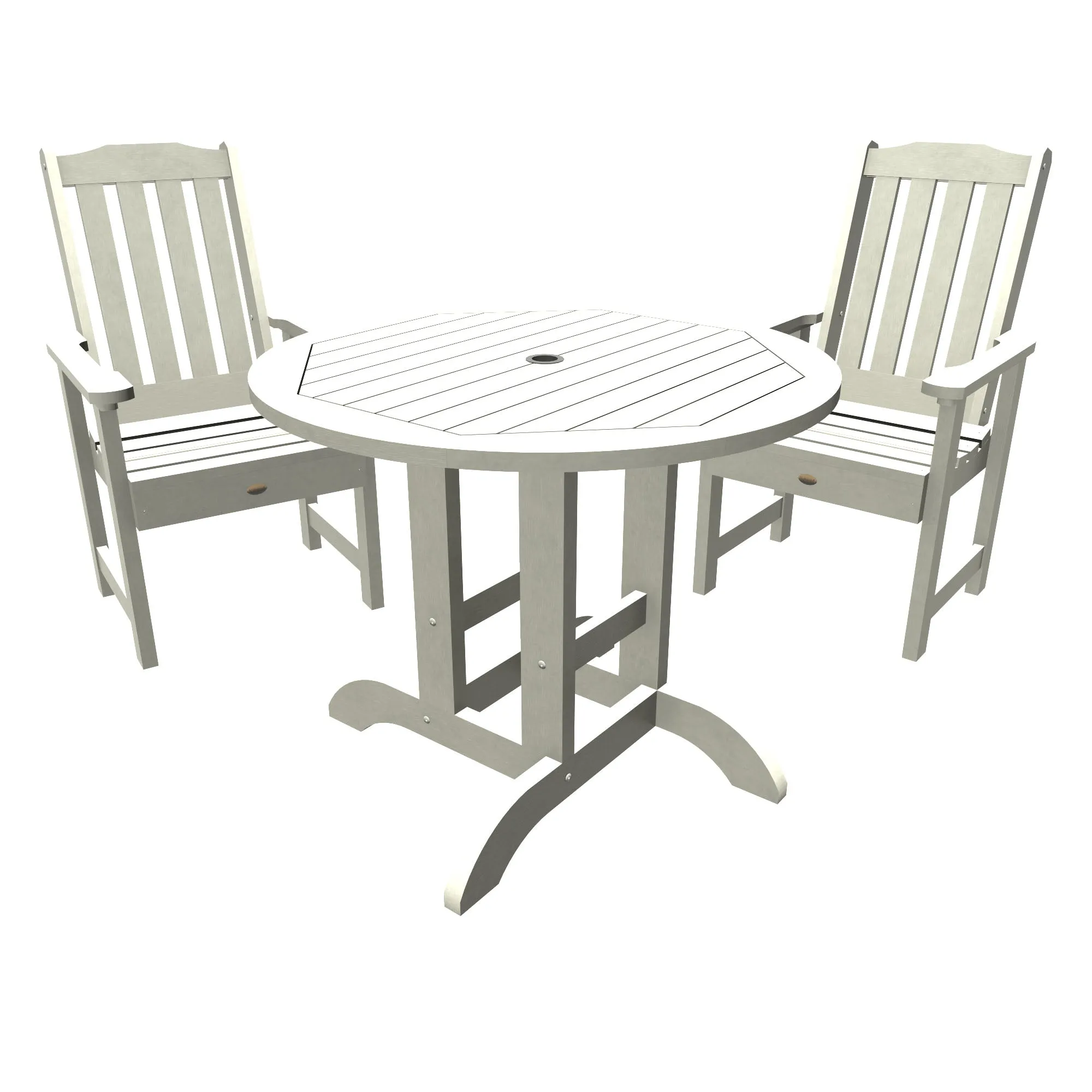 Lehigh 3pc 36in Round Dining Set - Dining Height