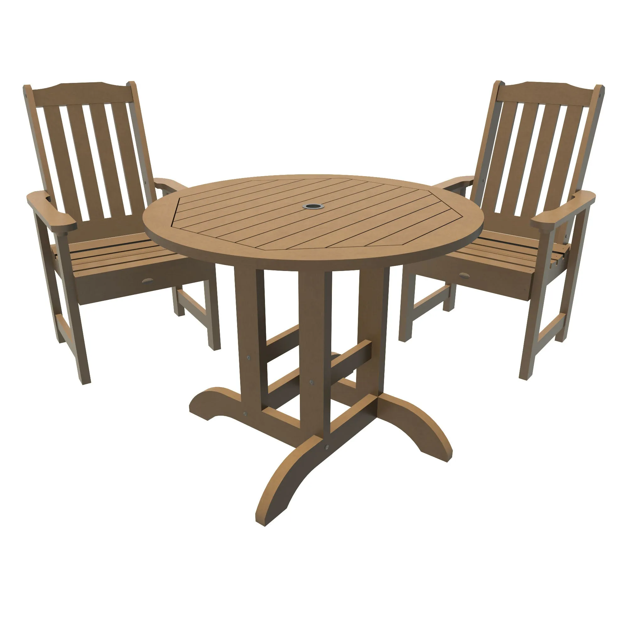 Lehigh 3pc 36in Round Dining Set - Dining Height