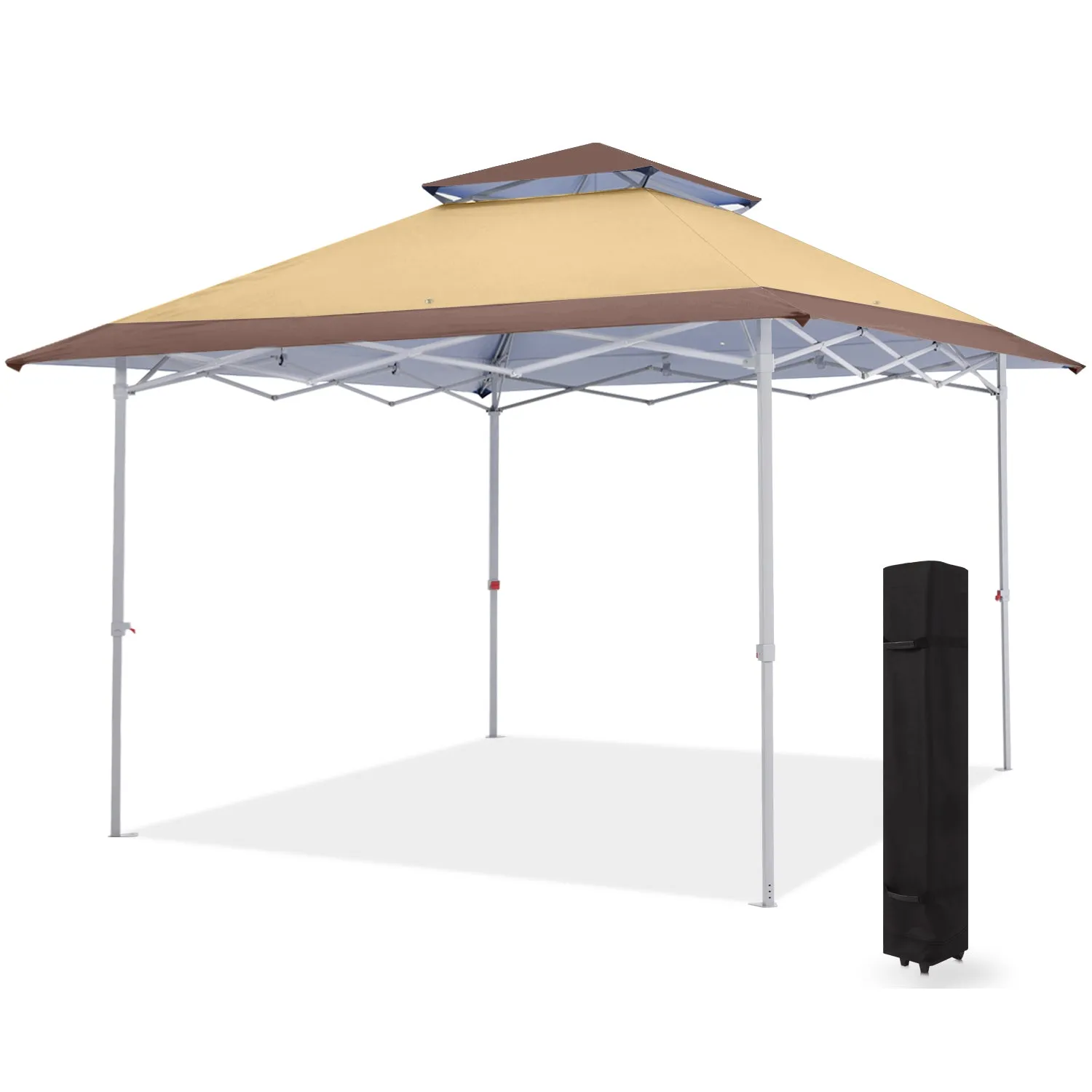 Leisure Sports 13x13 Easy Pop-Up Canopy Tent Instant Shelter with Vented Top