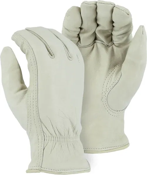 Majestic Gloves 1511 Winter Pile Lined Top Grain Cowhide Drivers Gloves [per pair]