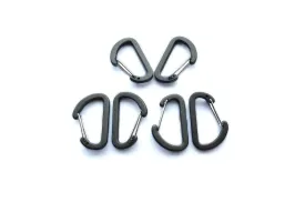 MINI CARABINERS | PACK OF 6 | NOT AVAILABLE IN EU & UK