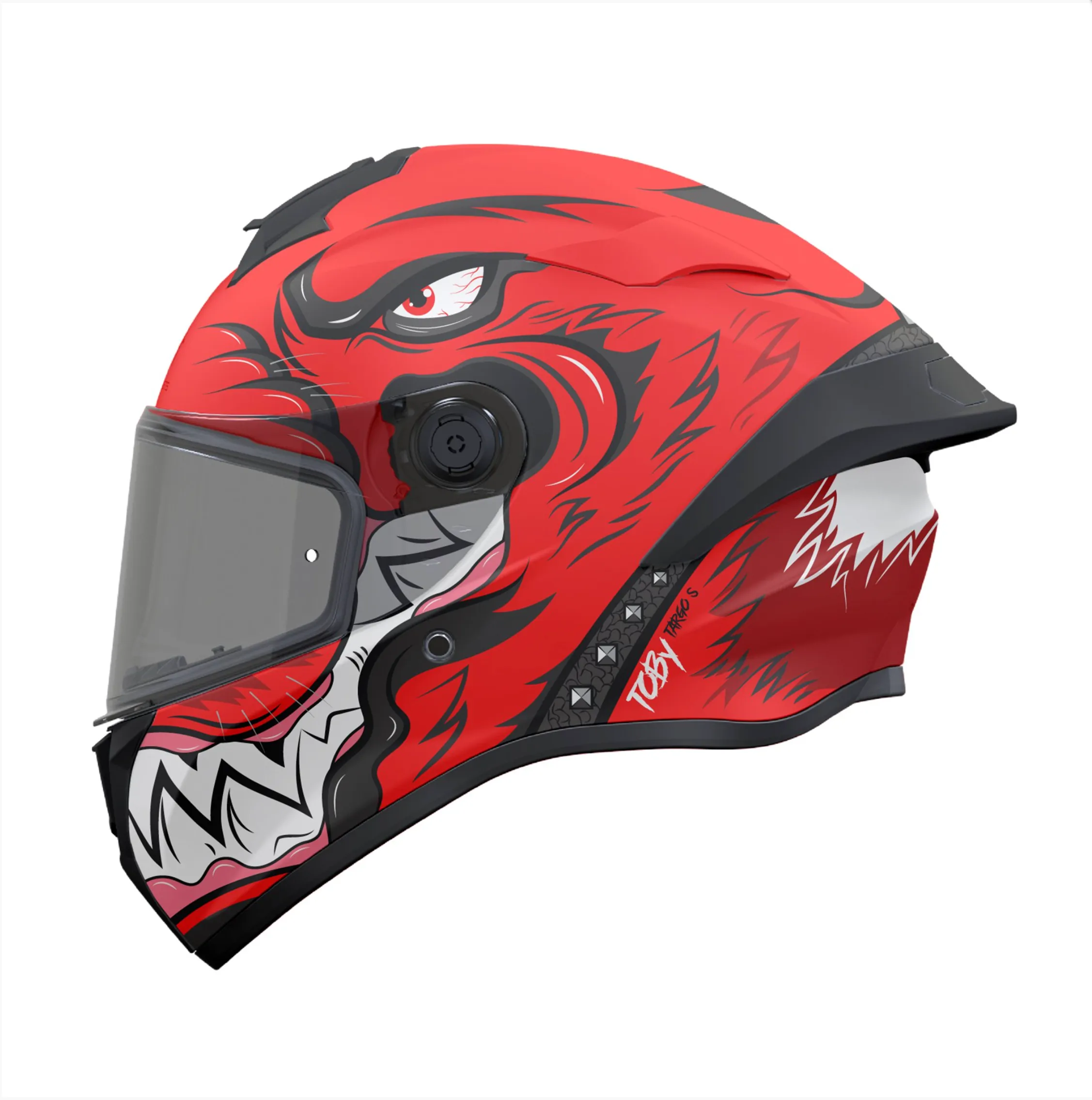 MT Targo S Toby C5 Matt Red Full Face Motorcycle Helmet