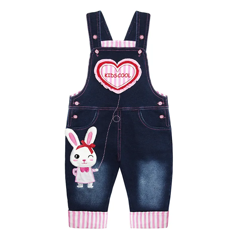 Novel Baby Cartoon Bunny Delicate Overalls