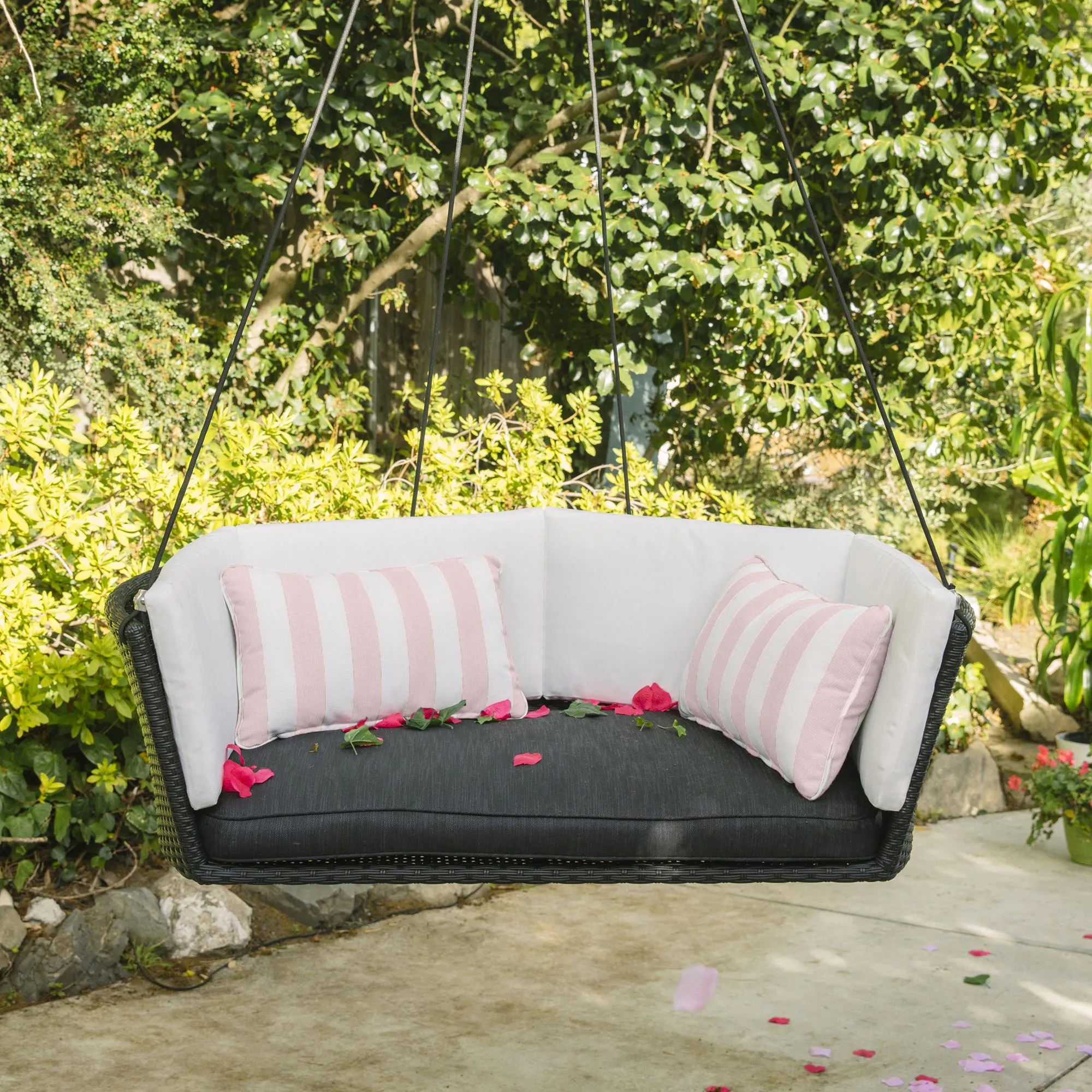 Novogratz Sally Loveseat Swing