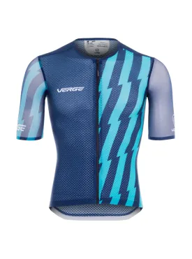 PAIN CAVE INDOOR JERSEY - BLUE - WOMEN