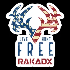 Patriot Live Hunt Free Sticker