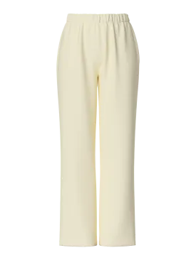 PCCHILLI Trousers - White Pepper