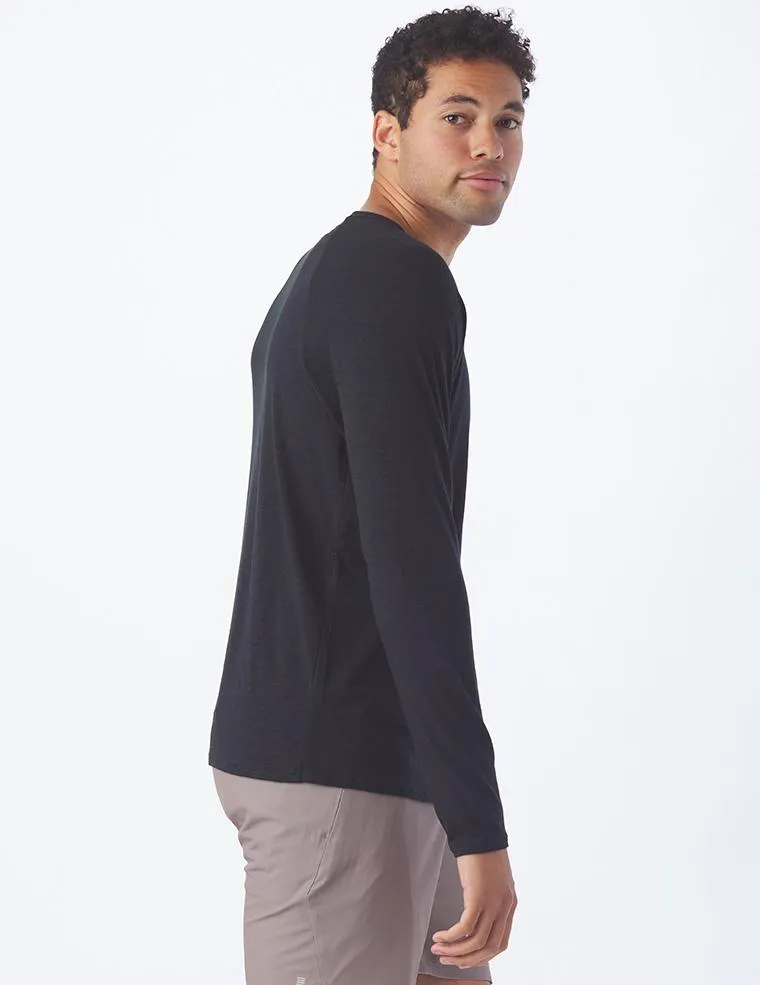 Relax Henley: Black