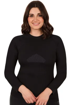 Seamless Long Sleeve Activewear Thermal Top