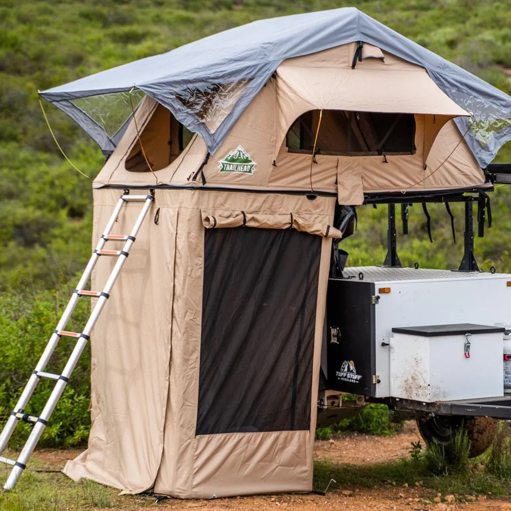 Trailhead / Delta Annex Room, 85x54 Inches, Tan