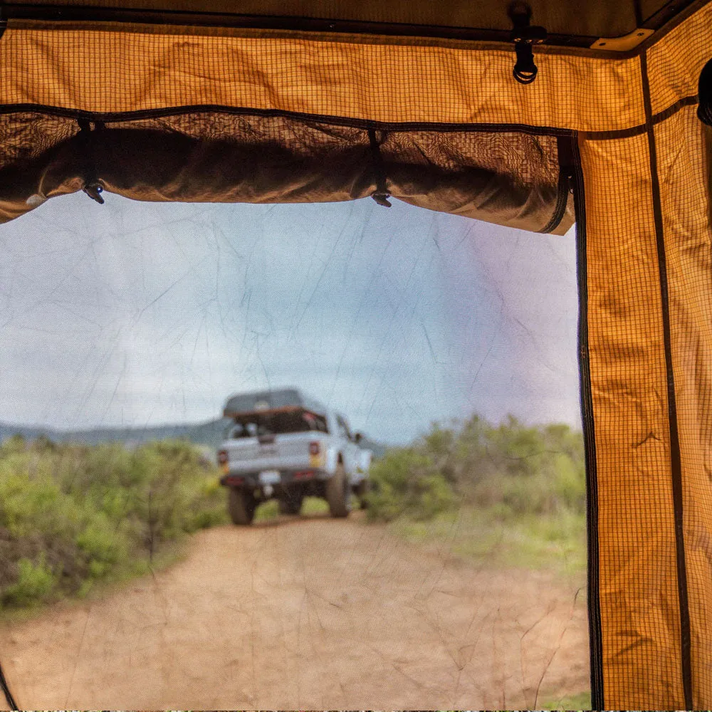 Trailhead / Delta Annex Room, 85x54 Inches, Tan